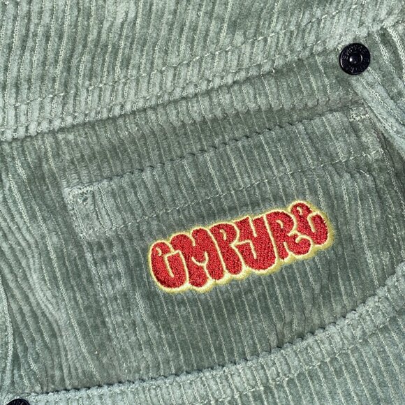 Vtg Y2K Empyre Green Cordory Relax Baggy Unisex 30x29Skateboard - Picture 10 of 10